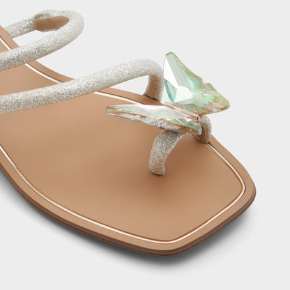 Garberia Silver Women's Flats - Flip flop Aldo Silver