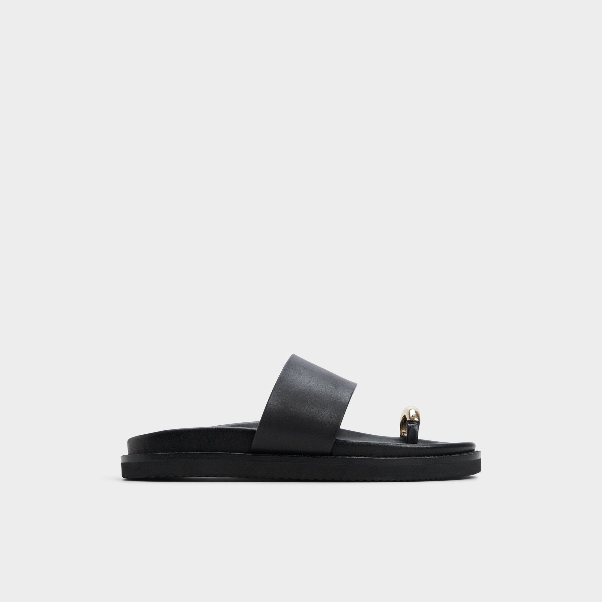Beachstroll Black Women's Footbed sandals - Footbed sandal, Footbed sandal Aldo Black