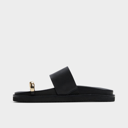 Beachstroll Black Women's Footbed sandals - Footbed sandal, Footbed sandal Aldo Black