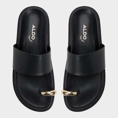 Beachstroll Black Women's Footbed sandals - Footbed sandal, Footbed sandal Aldo Black