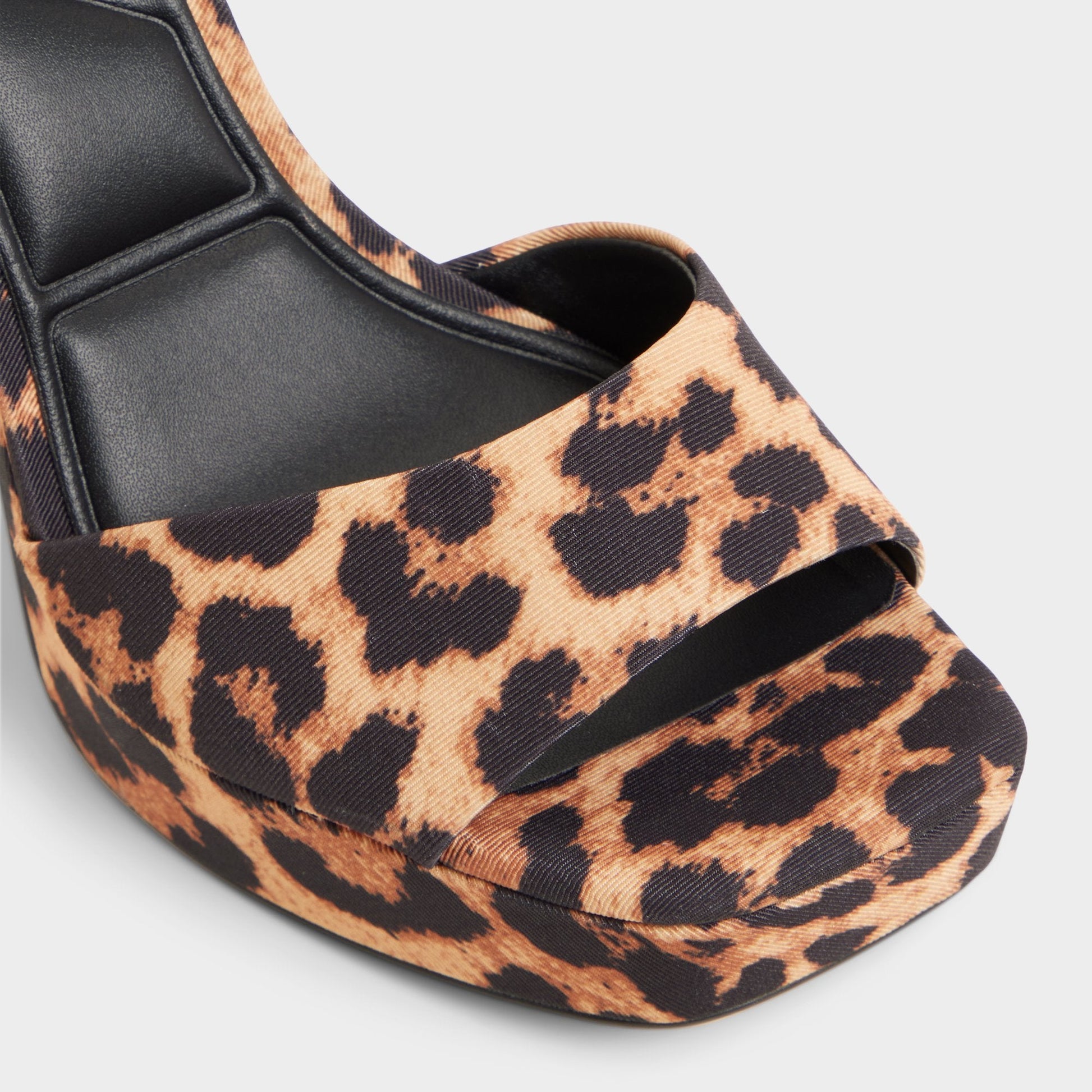 Chicgleam Brown Multi Women's Strappy sandals - Strappy heeled sandal, Platform Aldo Brown Multi