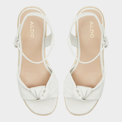 Annamarie White Women's Wedges - Wedge sandal, Wedge heel Aldo White