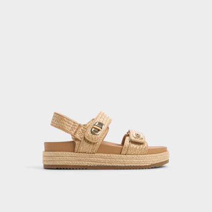 Sunhaven Open Natural Women's Travel essentials - Footbed sandal Aldo Open Natural