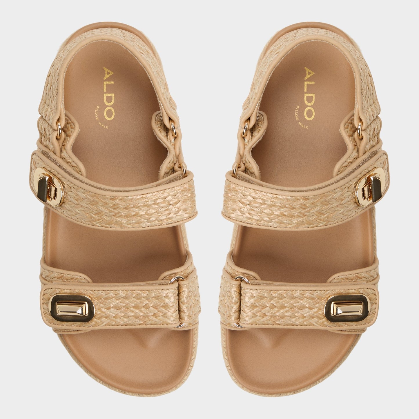 Sunhaven Open Natural Women's Travel essentials - Footbed sandal Aldo Open Natural