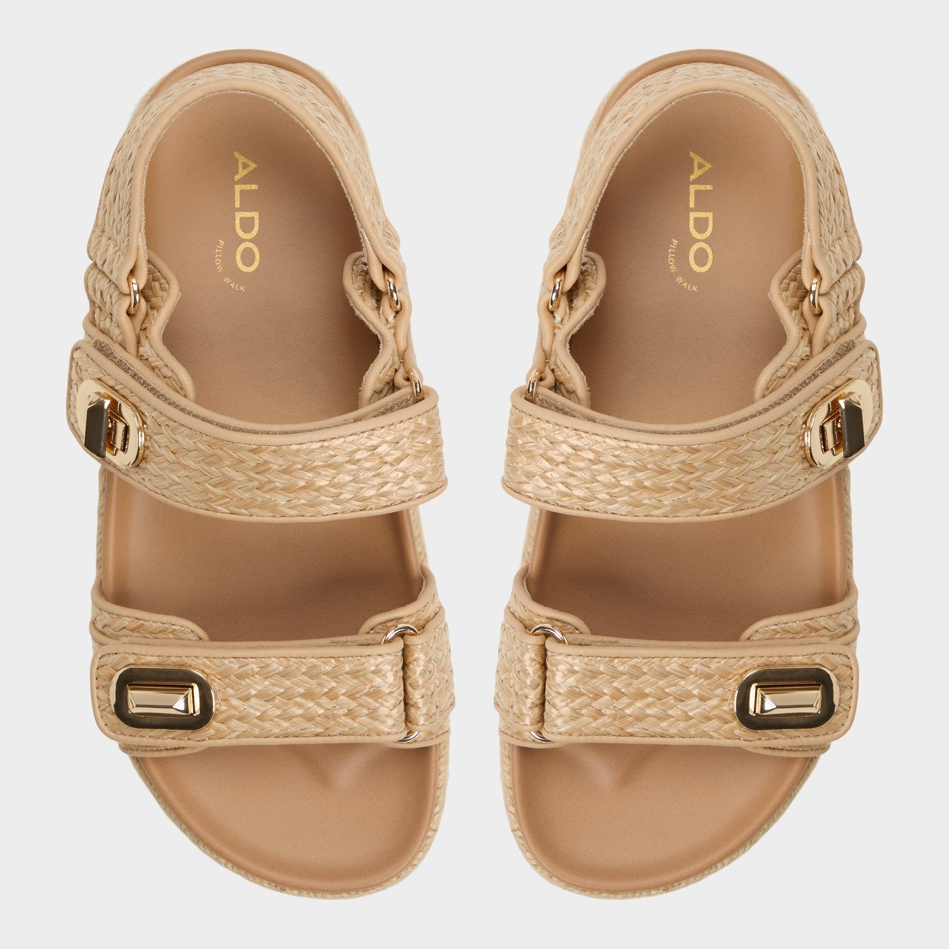 Sunhaven Open Natural Women's Travel essentials - Footbed sandal Aldo Open Natural