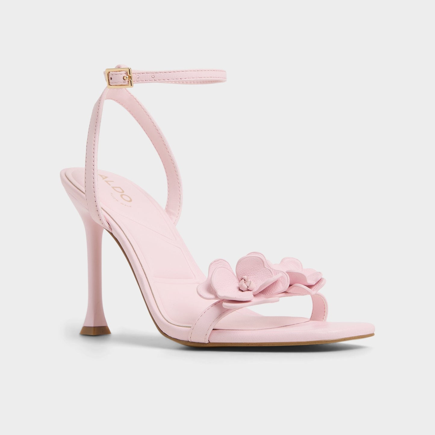 Daisylily Light Pink Women's Heeled sandals - Strappy heeled sandal, Stiletto heel Aldo Light Pink