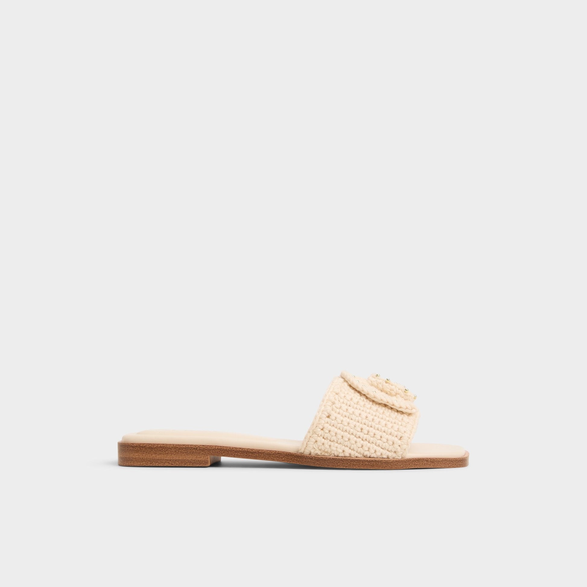 Sabbia Light Beige Women's Flats - Slide sandal Aldo Light beige