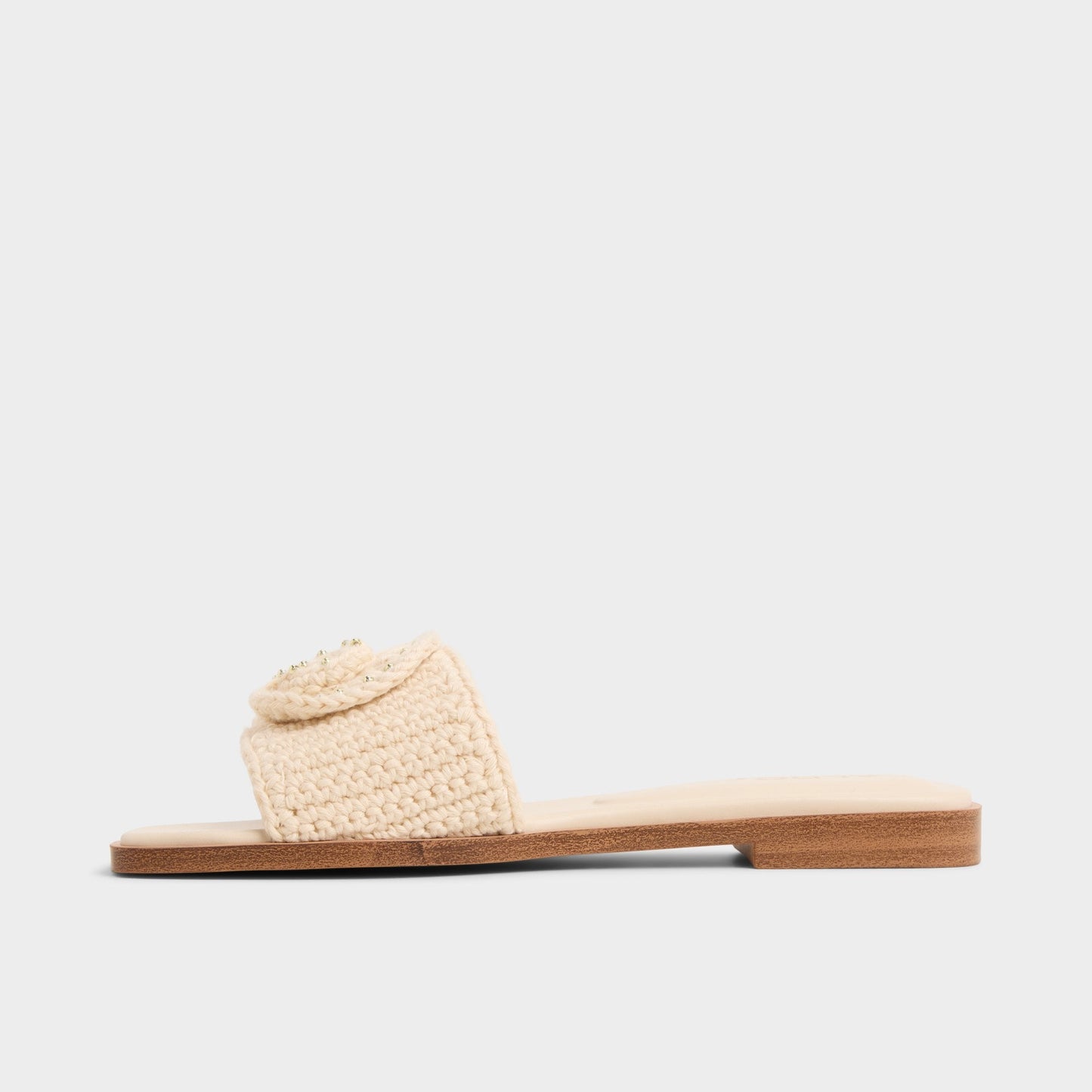 Sabbia Light Beige Women's Flats - Slide sandal Aldo Light beige