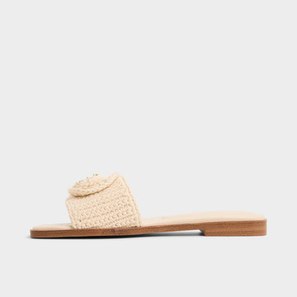 Sabbia Light Beige Women's Flats - Slide sandal Aldo Light beige