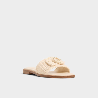 Sabbia Light Beige Women's Flats - Slide sandal Aldo Light beige