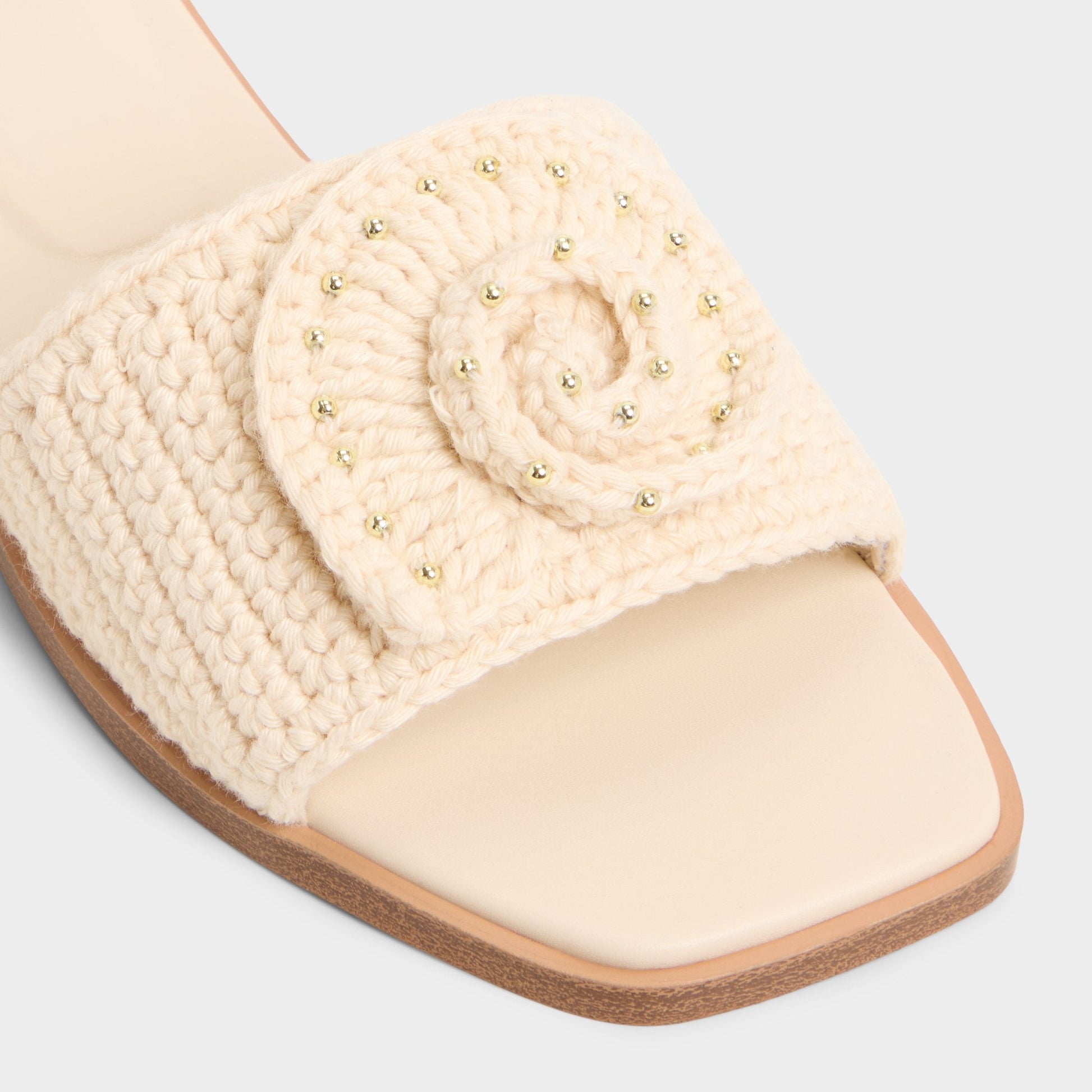 Sabbia Light Beige Women's Flats - Slide sandal Aldo Light beige