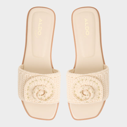 Sabbia Light Beige Women's Flats - Slide sandal Aldo Light beige