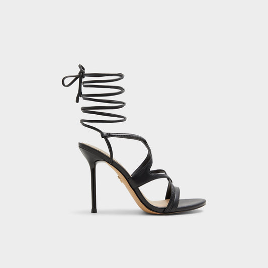 Marylou Black Women's Strappy sandals - Strappy heeled sandal Aldo Black