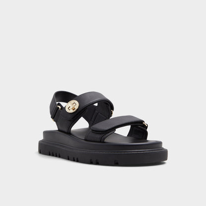 Linette Black Women's Footbed sandals - Footbed sandal, Footbed sandal Aldo Black