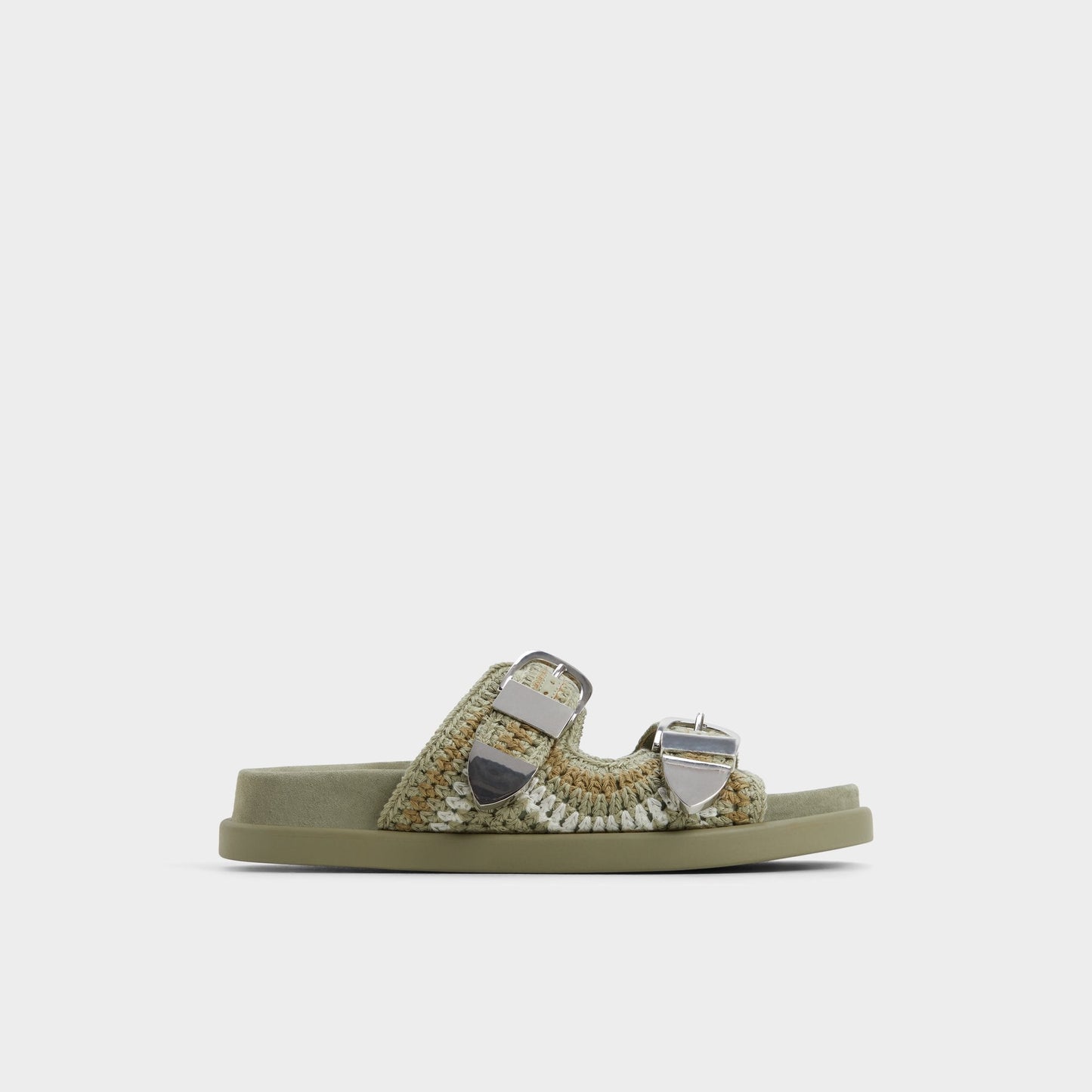 Bohodream Khaki Women's Footbed sandals - Footbed sandal Aldo Khaki