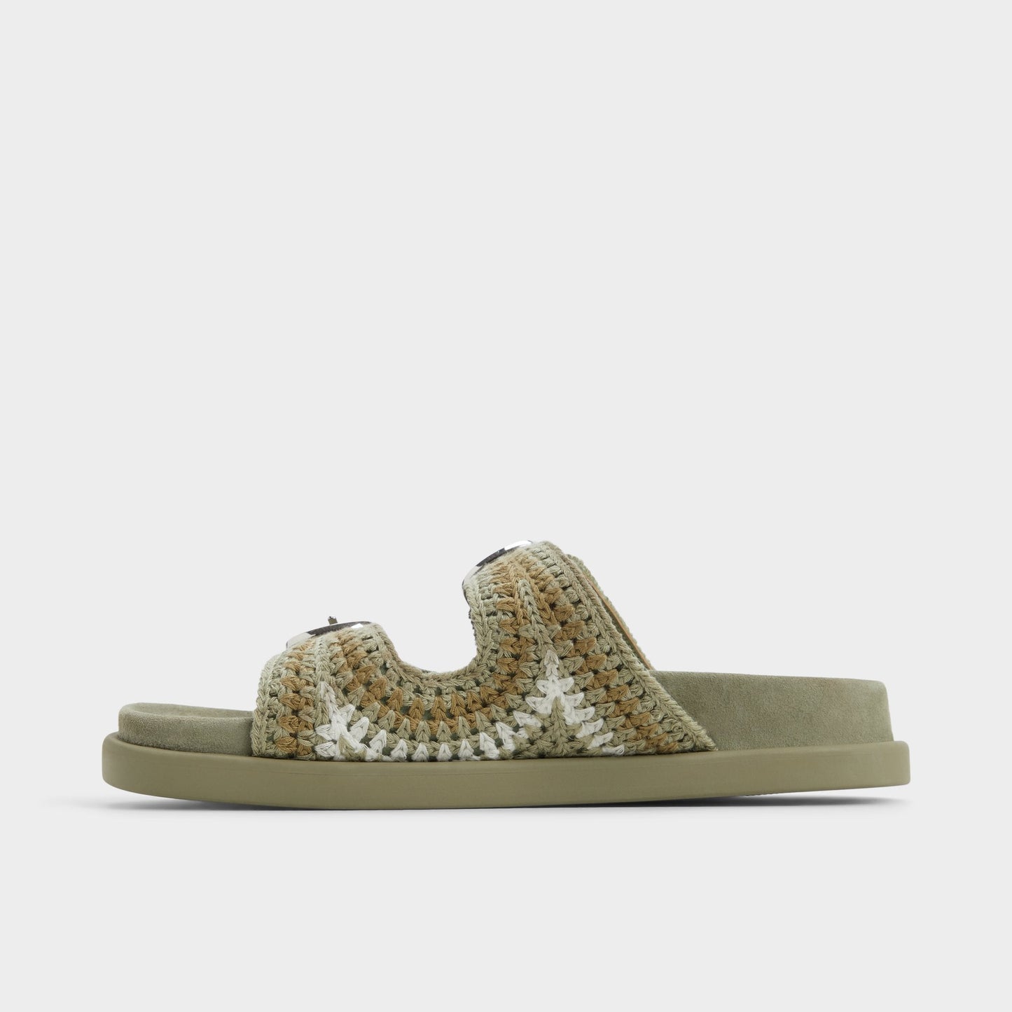 Bohodream Khaki Women's Footbed sandals - Footbed sandal Aldo Khaki