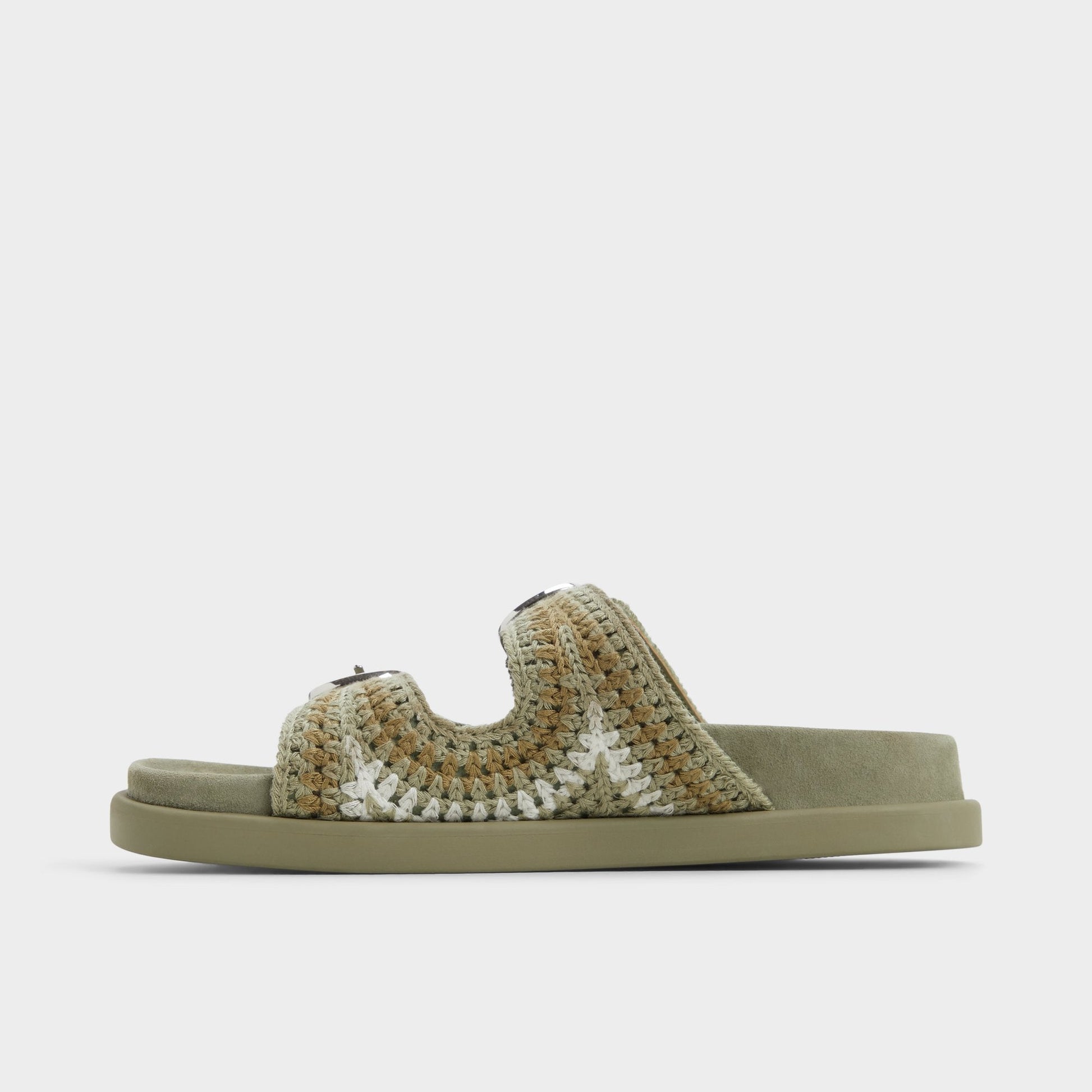 Bohodream Khaki Women's Footbed sandals - Footbed sandal Aldo Khaki