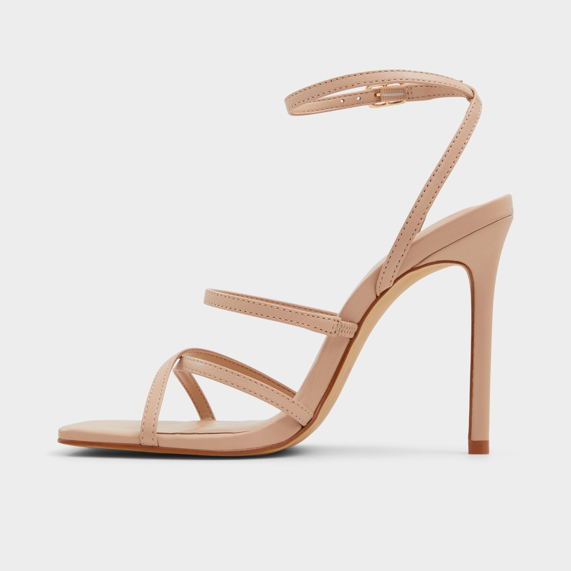 Galoi Bone Women's Strappy sandals - Strappy heeled sandal Aldo Bone