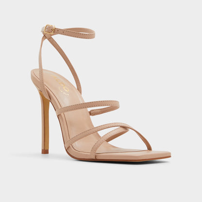 Galoi Bone Women's Strappy sandals - Strappy heeled sandal Aldo Bone