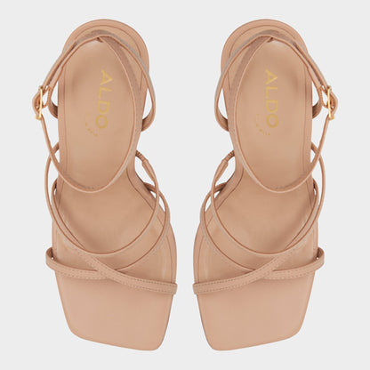 Galoi Bone Women's Strappy sandals - Strappy heeled sandal Aldo Bone