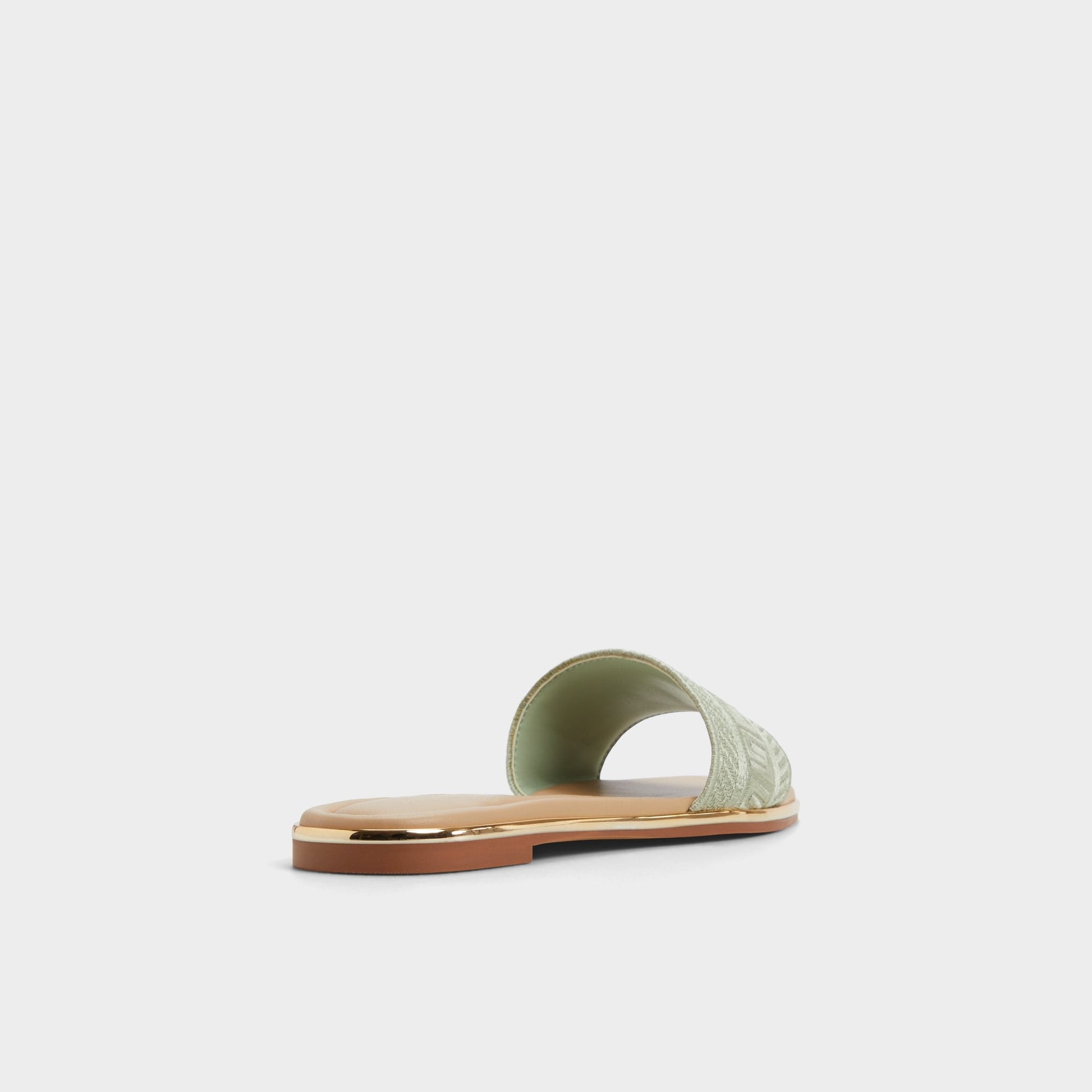 Oceania-xt Other Green Women's Flats - Slide sandal Aldo Other Green