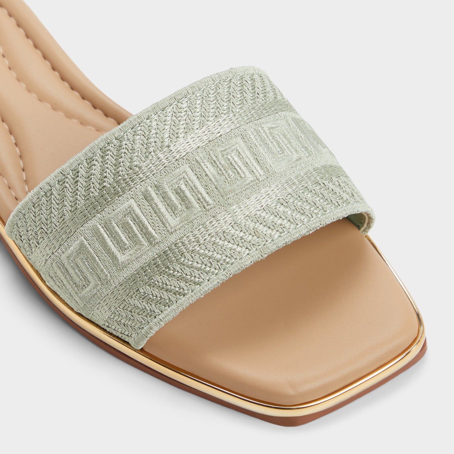 Oceania-xt Other Green Women's Flats - Slide sandal Aldo Other Green