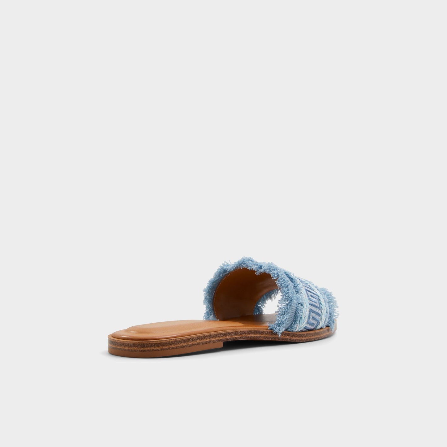 Nalani Medium Blue Women's Flats - Slide sandal Aldo Medium Blue