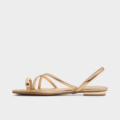 Synthesa Gold Women's Travel essentials - Flip flop Aldo Gold