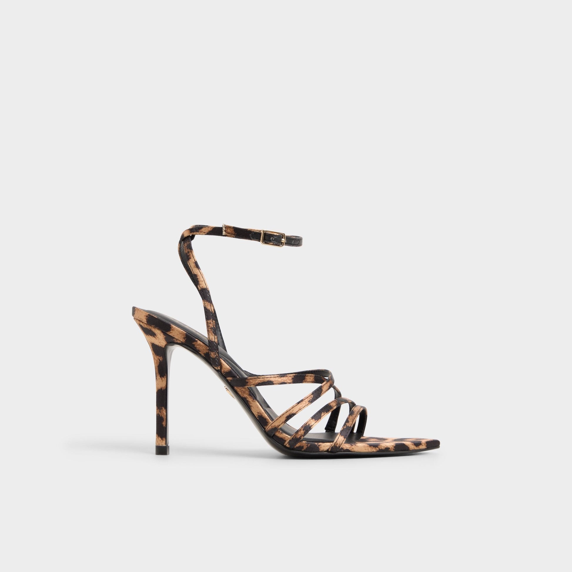 Solania Brown Multi Women's Strappy sandals - Strappy heeled sandal, Stiletto heel Aldo Brown Multi