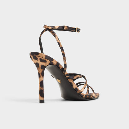 Solania Brown Multi Women's Strappy sandals - Strappy heeled sandal, Stiletto heel Aldo Brown Multi