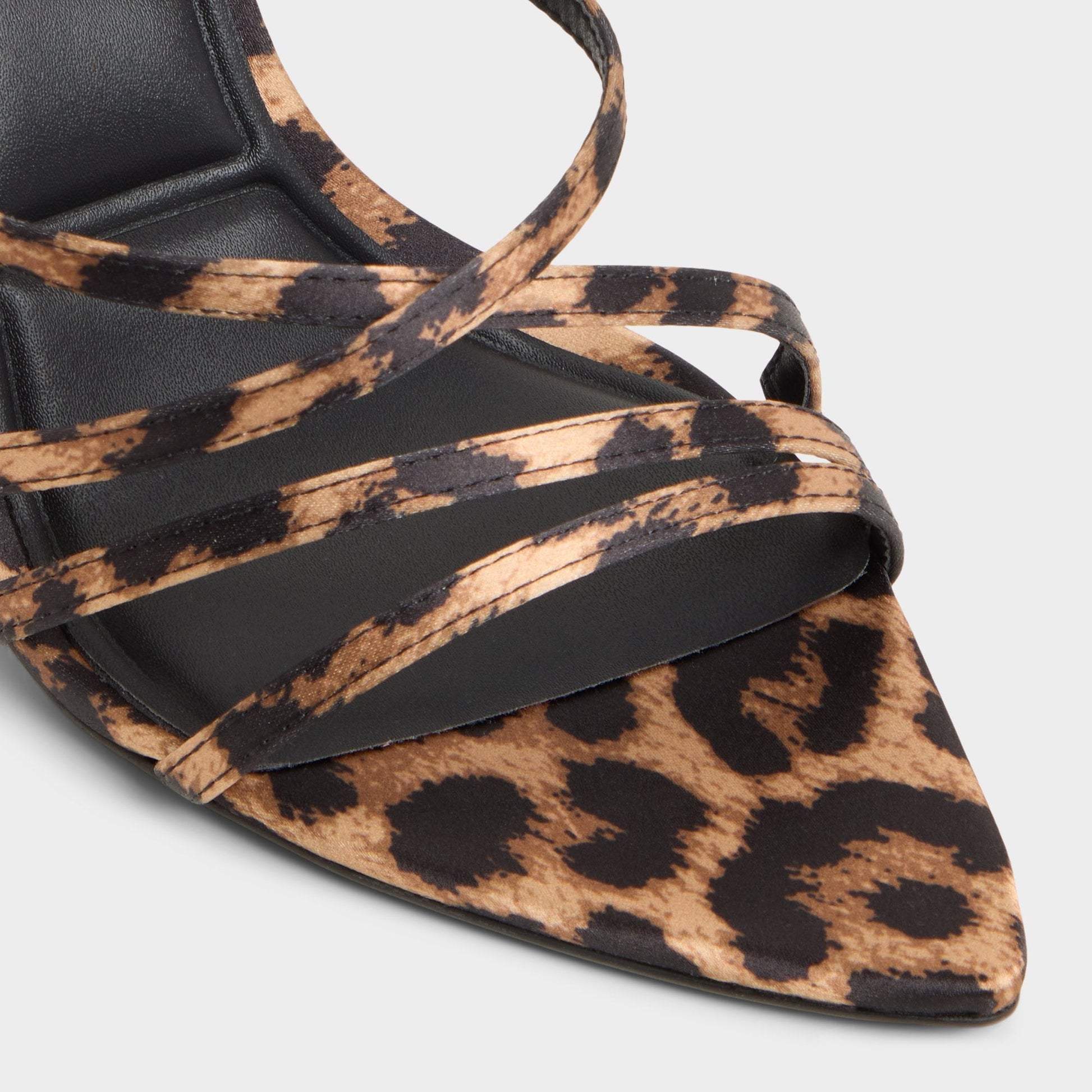 Solania Brown Multi Women's Strappy sandals - Strappy heeled sandal, Stiletto heel Aldo Brown Multi