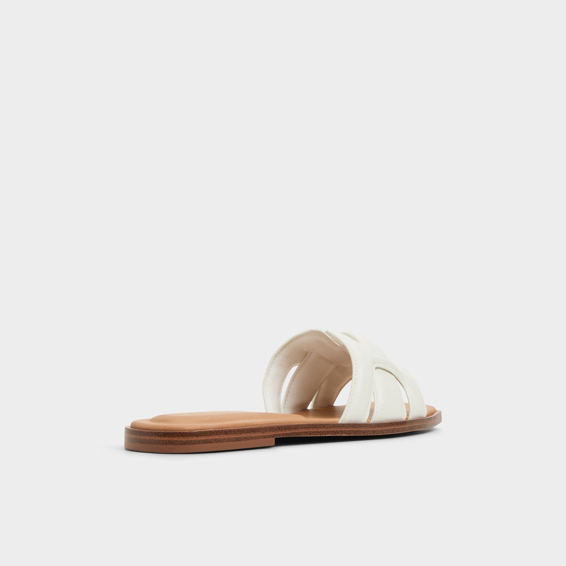 Eleny White Women's Flats - Slide sandal Aldo White