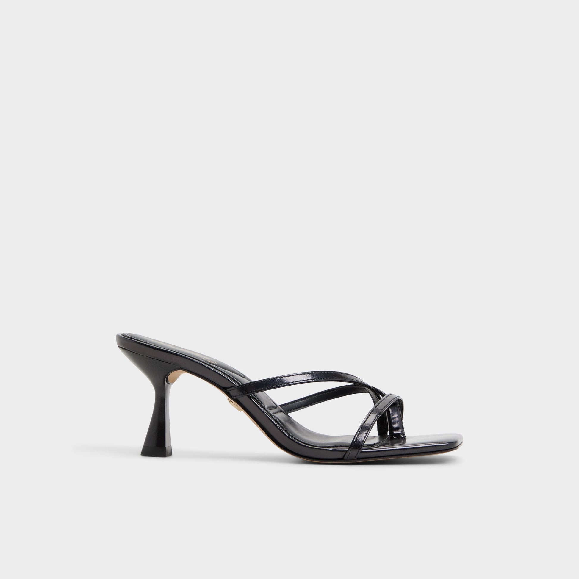 Calypsa Black Women's Animal Prints - Strappy heeled sandal, Block heel Aldo Black