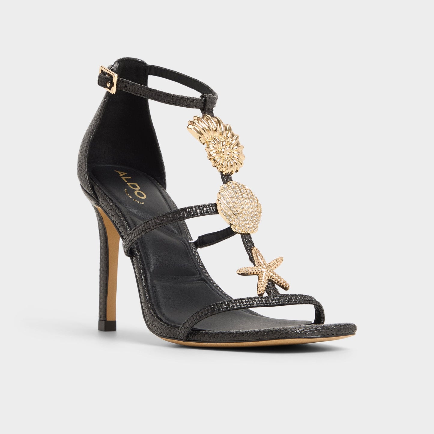 Summerdate Black Women's Strappy sandals - Strappy heeled sandal Aldo Black