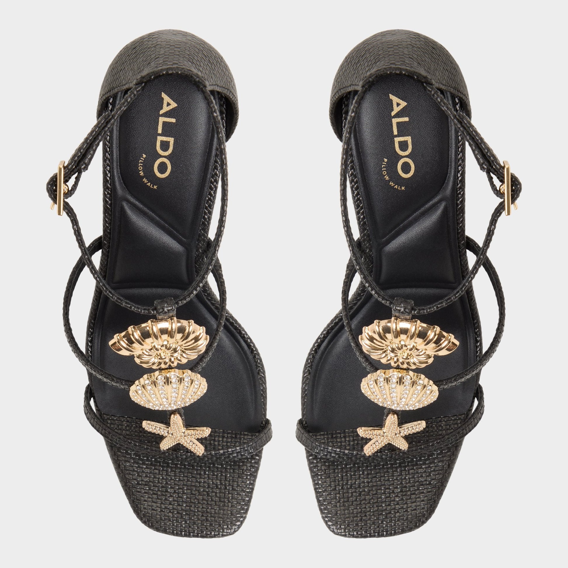 Summerdate Black Women's Strappy sandals - Strappy heeled sandal Aldo Black