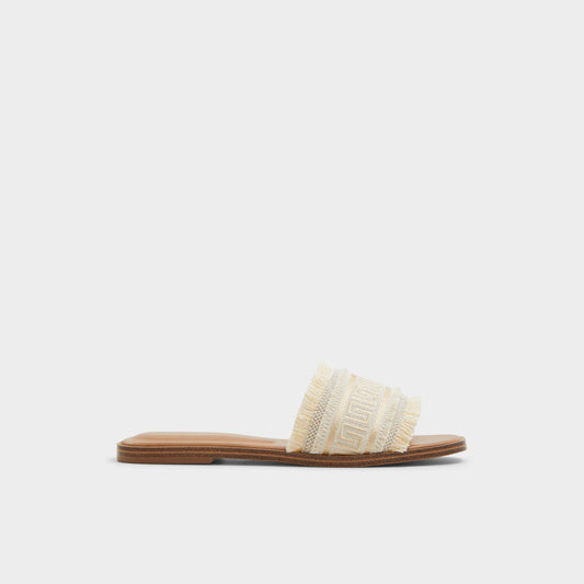 Nalani Gold Women's Flats - Slide sandal Aldo Gold