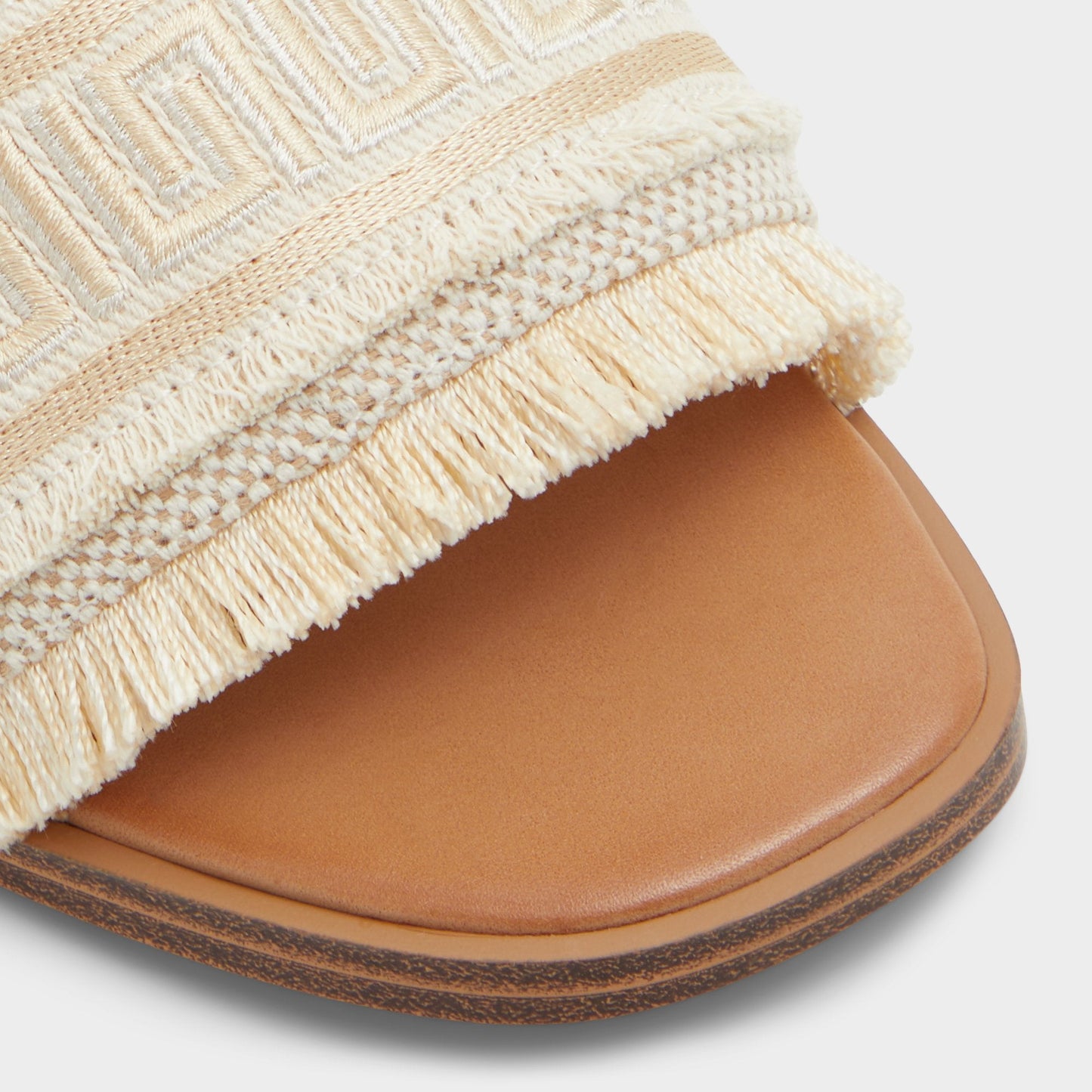 Nalani Gold Women's Flats - Slide sandal Aldo Gold