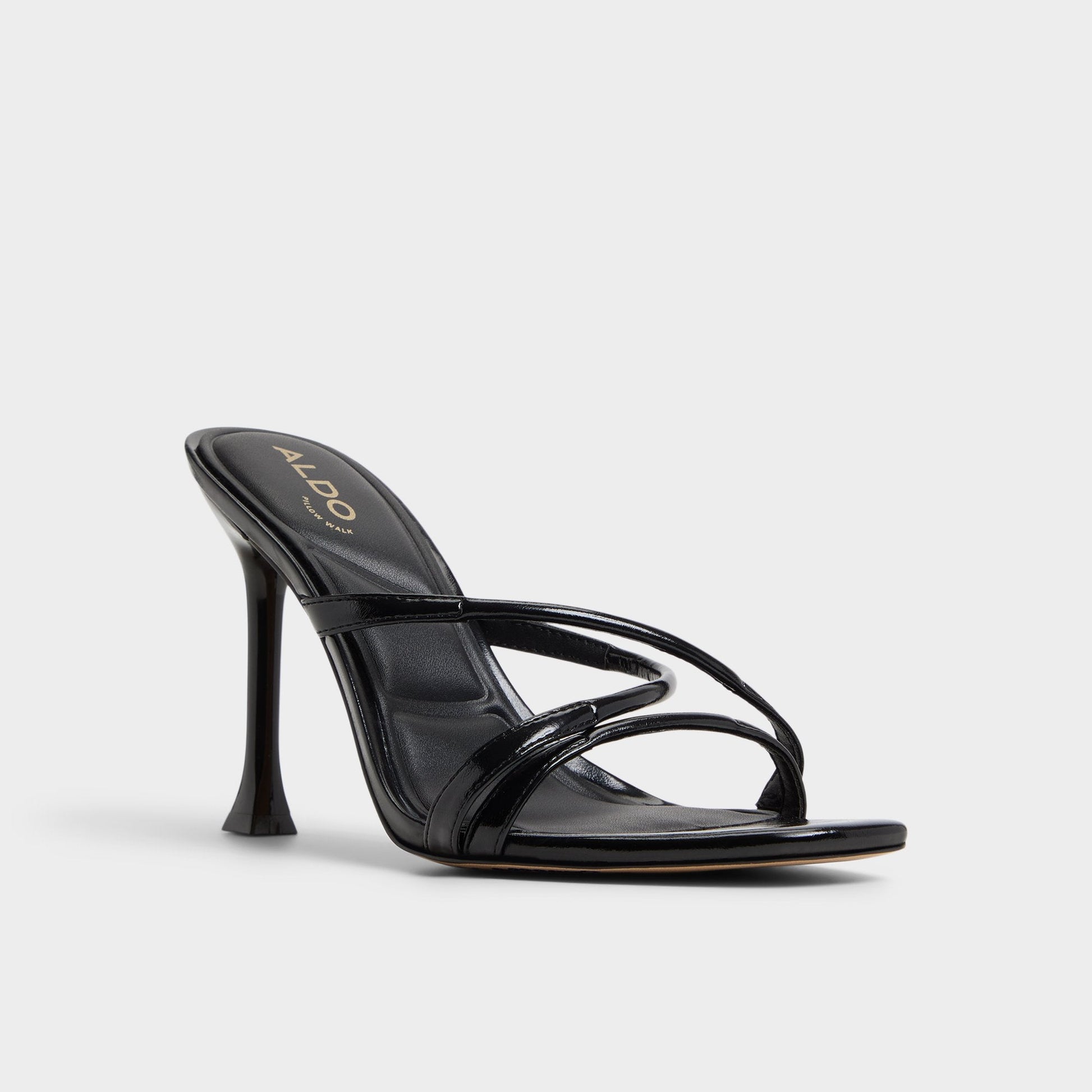 Velaia Black Women's Heeled mules - Heeled mule, Stiletto heel Aldo Black