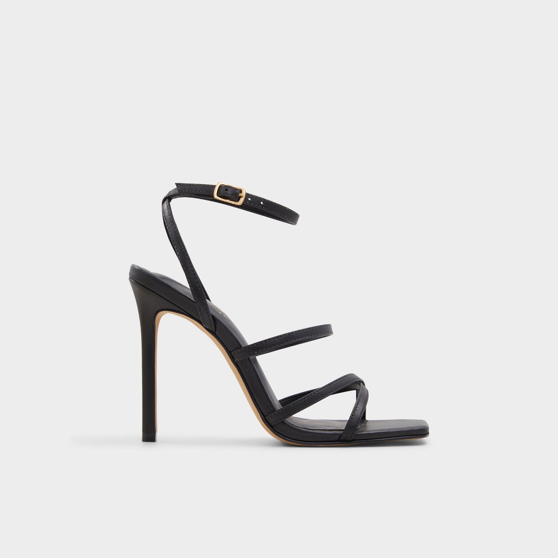 Galoi Black Women's Strappy sandals - Strappy heeled sandal Aldo Black