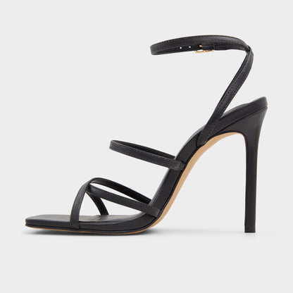 Galoi Black Women's Strappy sandals - Strappy heeled sandal Aldo Black
