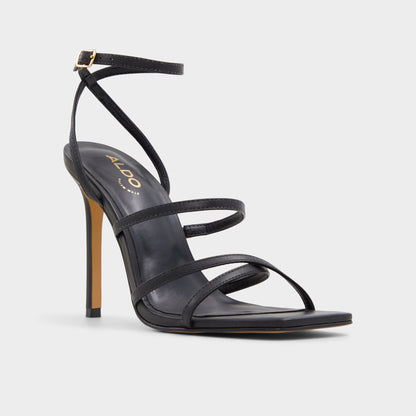 Galoi Black Women's Strappy sandals - Strappy heeled sandal Aldo Black