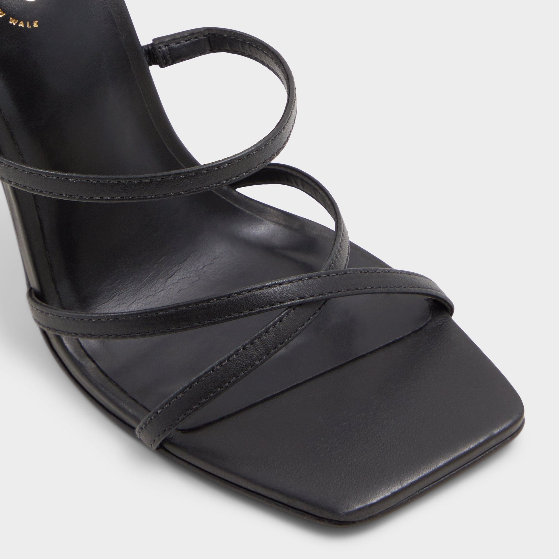Galoi Black Women's Strappy sandals - Strappy heeled sandal Aldo Black