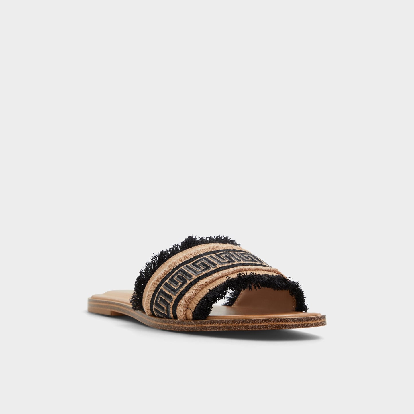 Nalani Open Black Women's Flats - Slide sandal Aldo Open Black