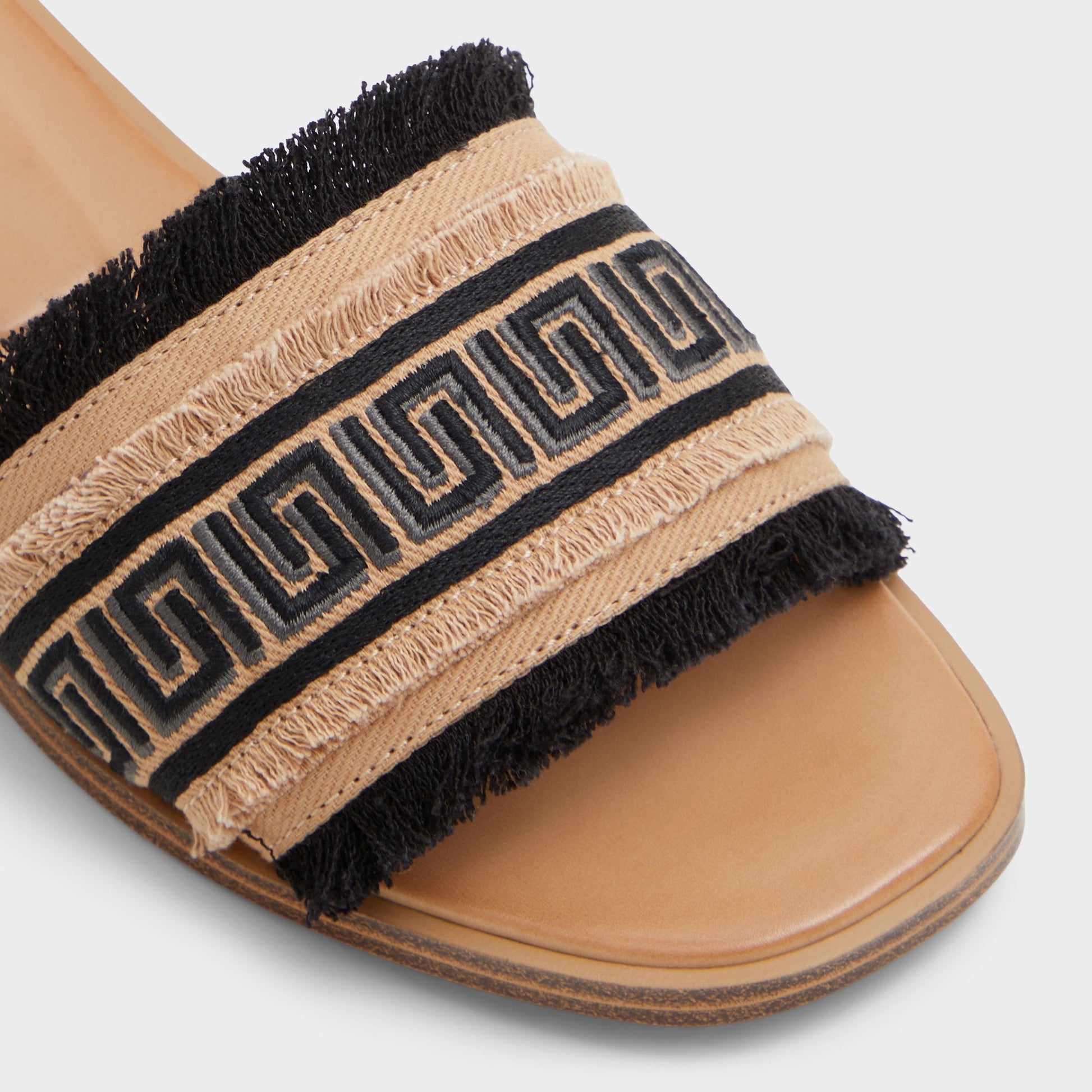 Nalani Open Black Women's Flats - Slide sandal Aldo Open Black