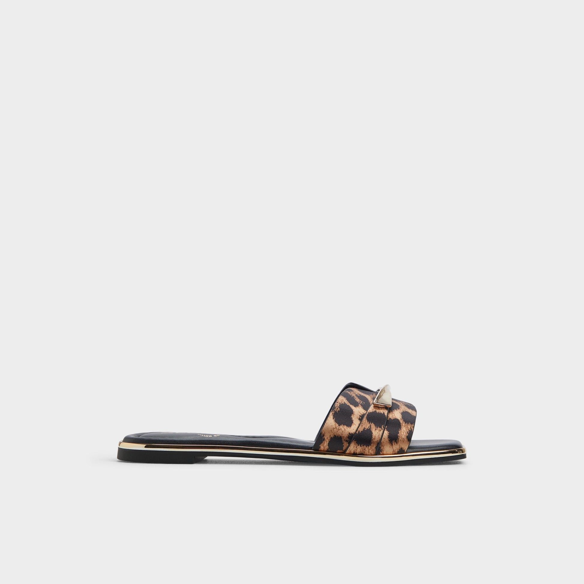 Darlina Brown Multi Women's Flats - Slide sandal Aldo Brown multi
