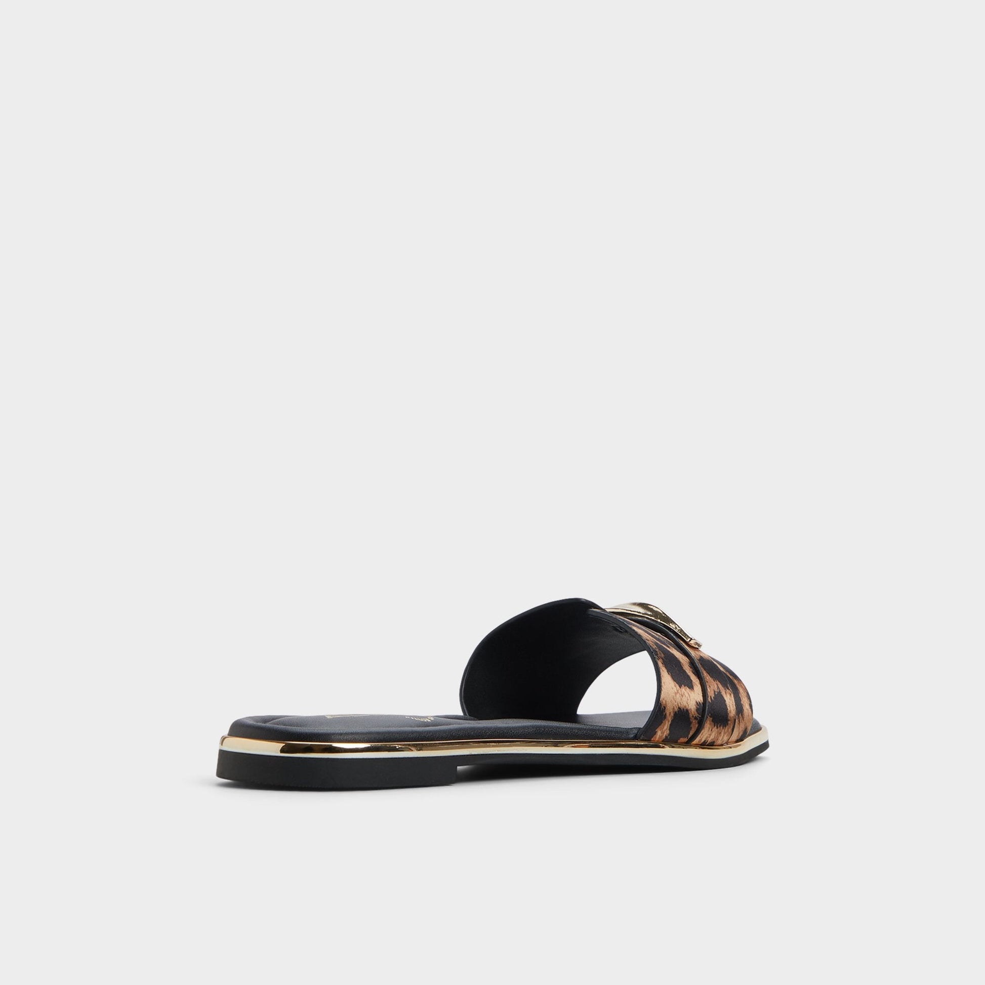 Darlina Brown Multi Women's Flats - Slide sandal Aldo Brown multi