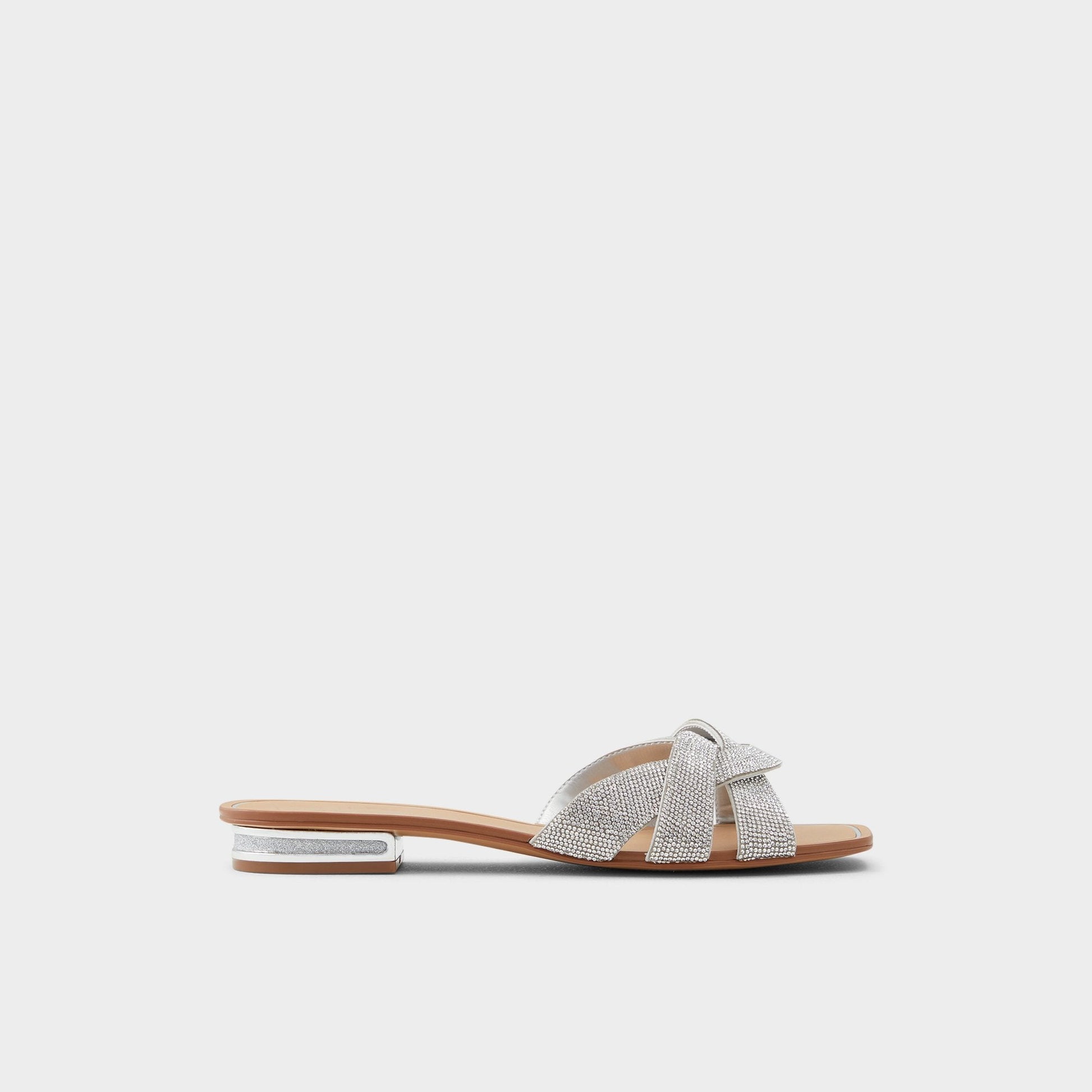 Coredith Silver Women's Flats - Slide sandal Aldo Silver