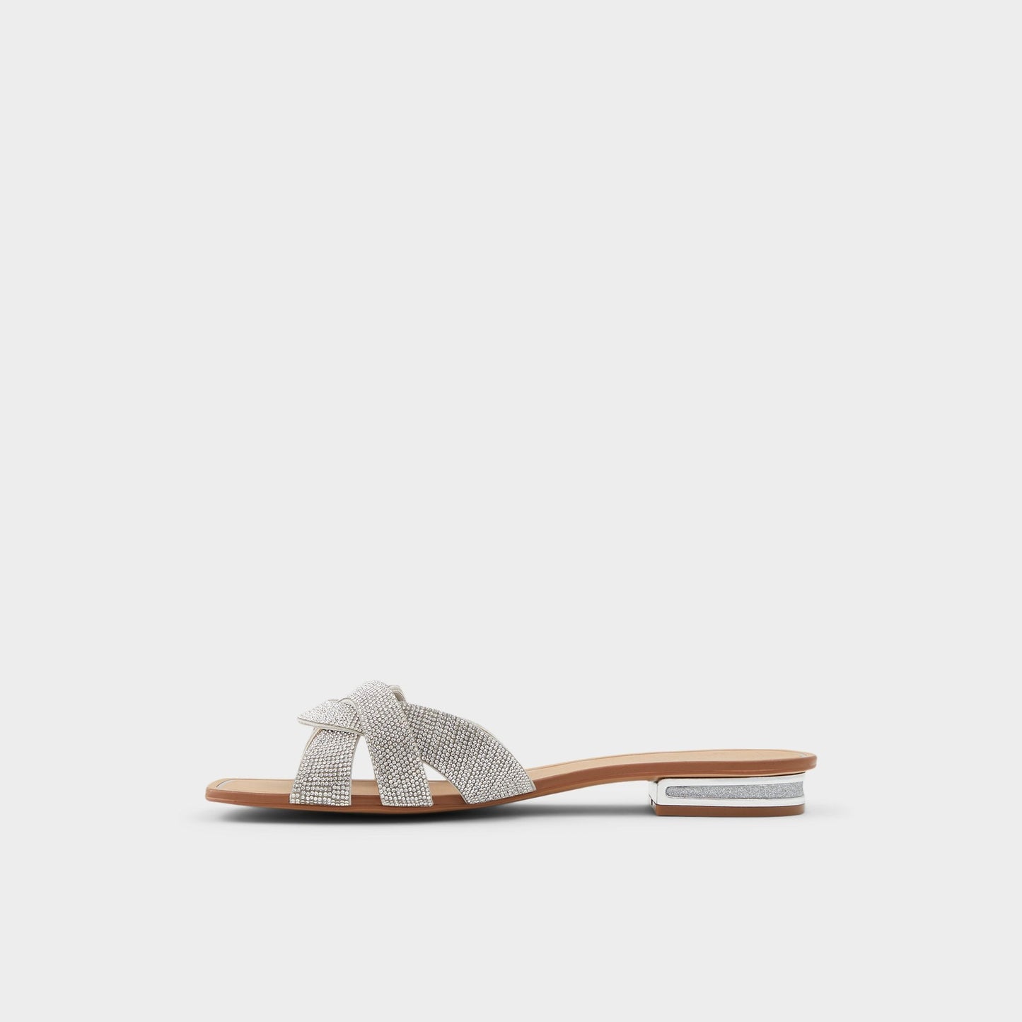 Coredith Silver Women's Flats - Slide sandal Aldo Silver