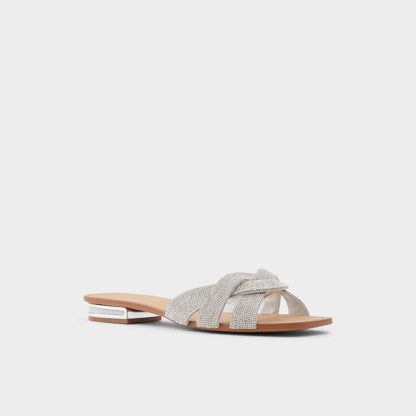 Coredith Silver Women's Flats - Slide sandal Aldo Silver