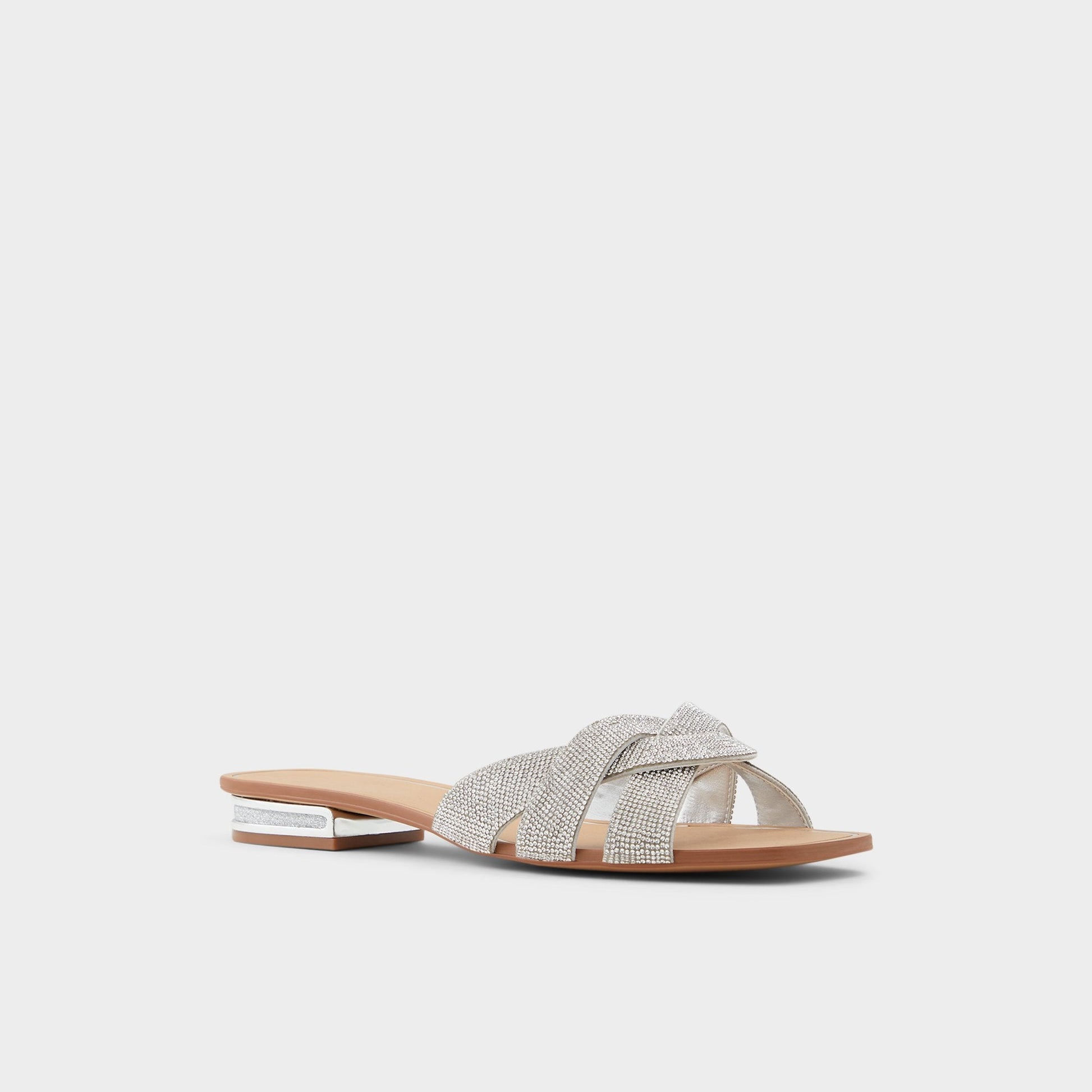 Coredith Silver Women's Flats - Slide sandal Aldo Silver